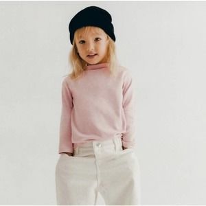 Zara 3/6M Long Sleeve Turtleneck T-Shirt